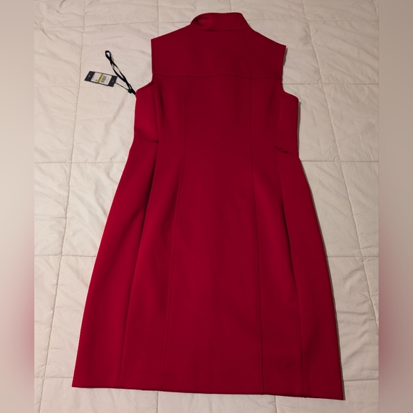 ❤️Tommy Hilfiger Vibrant Red Midi Dress - Picture 6 of 9